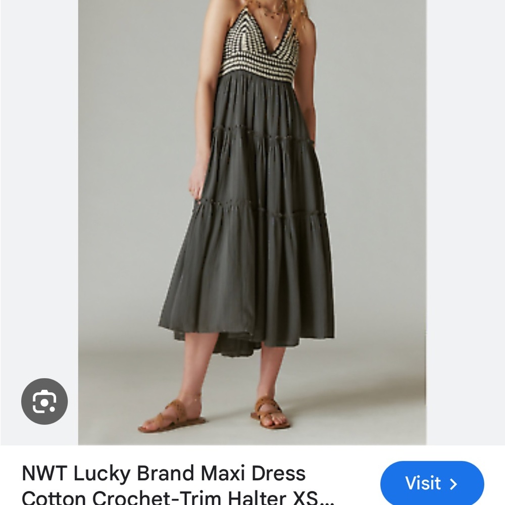 Lucky brand halter dress